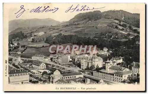 Cartes postales La Bourboule Vue Generale