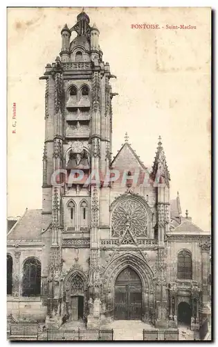 Cartes postales Pontoise Saint Maclou