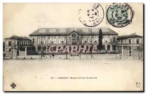 Cartes postales Limoges Musee Adrien Dubouche