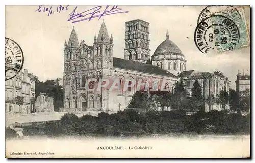 Cartes postales Angouleme La Cathedrale