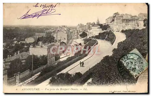 Cartes postales Angouleme Vue prise du Rempart Desaix