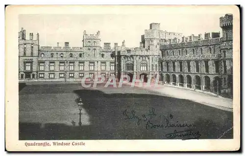 Ansichtskarte AK Quadrangle Windsor Castle