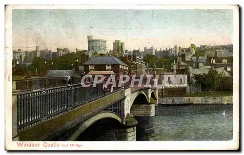 Cartes postales Windsor Castle And Bridge