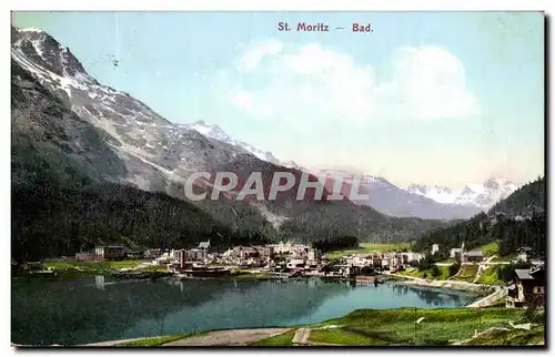 Cartes postales St Moritz Bad