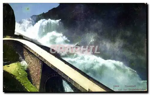 Cartes postales Reussfall Bei Der Teufelsbrucke