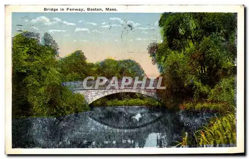 Cartes postales Bridge In Fenway Boston Mass