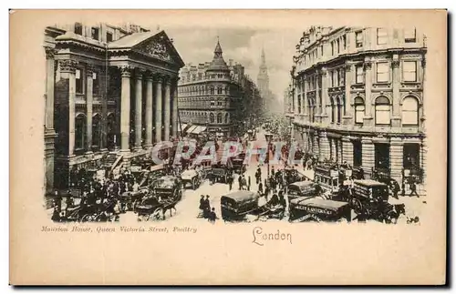 Cartes postales Mansion House London