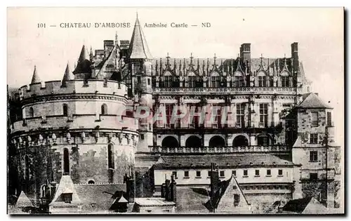 Cartes postales Chateau D&#39Amboise Castle