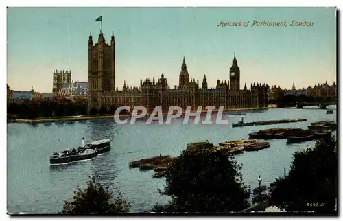 Cartes postales Houses of Parliament London