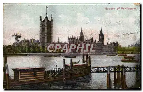 Cartes postales Houses of Parliament London