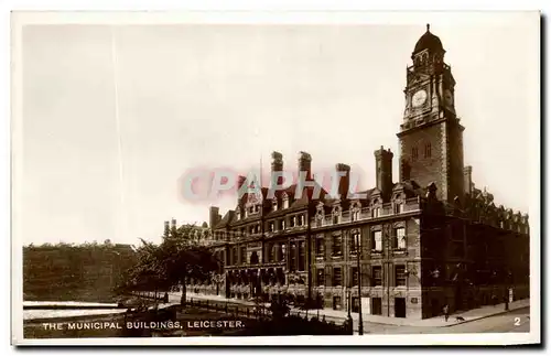 Cartes postales The Municipal Buildings Leicester