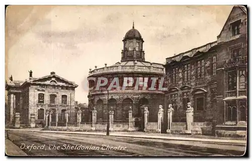 Ansichtskarte AK Oxford The Sheldonian Theatre