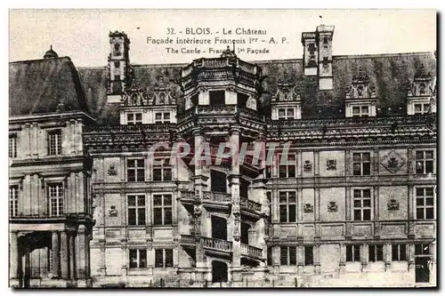 Ansichtskarte AK Blois Le Chateau Facade interieure Francois 1er