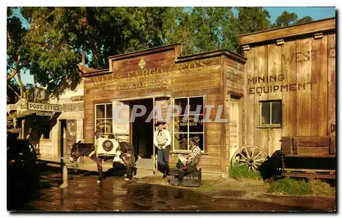 Moderne Karte Main Street Ghost Town knott&#39s Berrry Farm Buena Park California