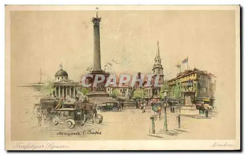 Cartes postales London Trafalgar Square