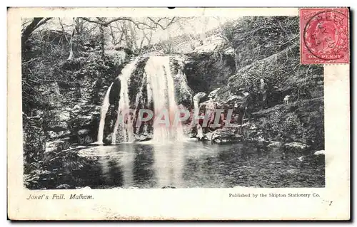 Ansichtskarte AK Janet&#39s Fall Malham