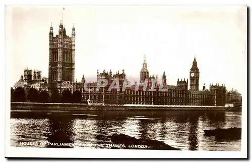 Cartes postales Houses Of Parliament The Thames London