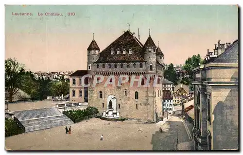 Cartes postales Lausanne Le Chateau