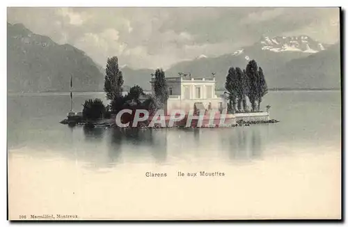 Cartes postales Clarens Ile aux Mouetters