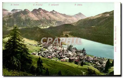 Cartes postales St moritz Dorf