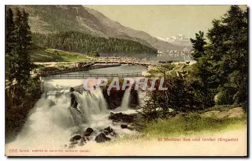 Cartes postales St Moritzer See Und Inntall