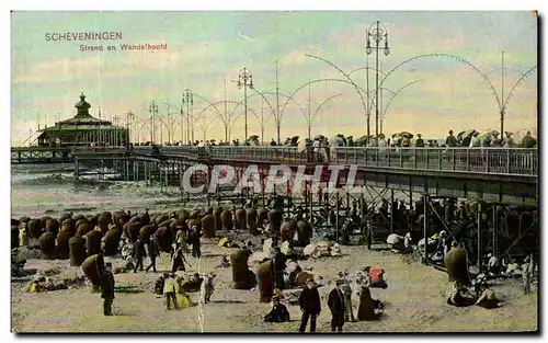Cartes postales Scheveningen Strand en Wandelhoofd