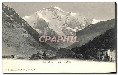 Cartes postales Interlaken Die Jungfrau