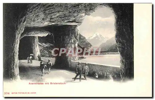 Cartes postales Axenstrasse mit Bristenstock