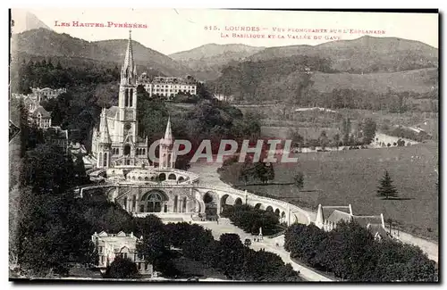 Cartes postales Lourdes Basilique