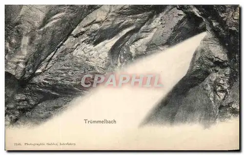 Cartes postales Trummelbach