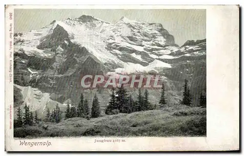 Cartes postales Wengernalp Jungfrau