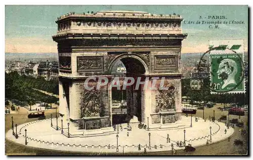 Cartes postales Paris L&#39Arc De Triomphe De l&#39Etoile