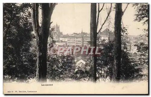 Cartes postales Lausanne