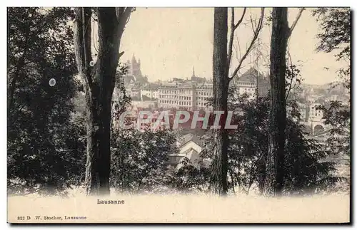 Cartes postales Lausanne