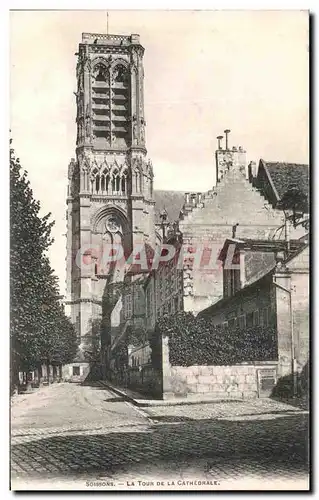 Cartes postales Soissons La Tour De La Cathedrale