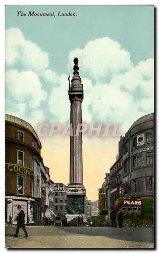 Cartes postales The Monument London