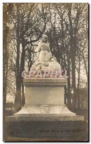 Ansichtskarte AK Conches statue morts pour la patrie Militaria