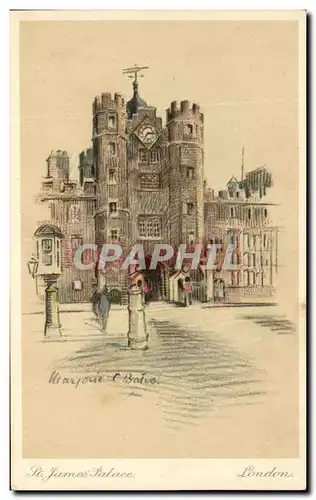 Cartes postales St James Palace London