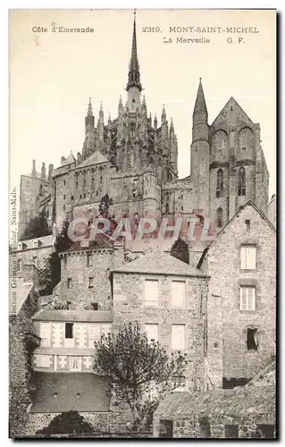 Cartes postales Mont Saint Michel