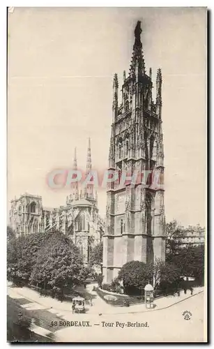 Cartes postales Bordeaux Tour Pey Berland