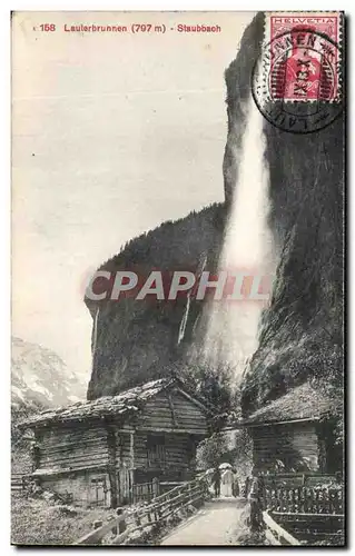 Cartes postales Lauterbrunnen Staubbaoh