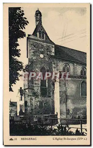 Cartes postales Bergerac l&#39Eglise St Jacques