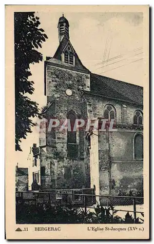 Cartes postales Bergerac l'Eglise St Jacques