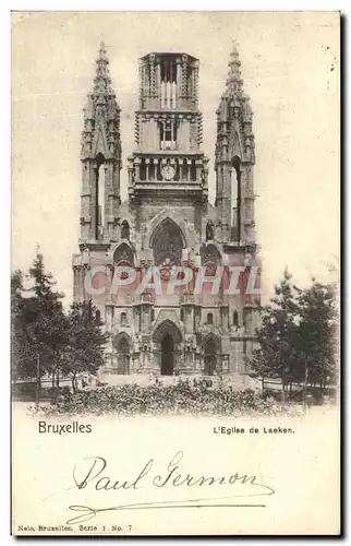 Cartes postales Bruxelles L'Eglise De Laeken