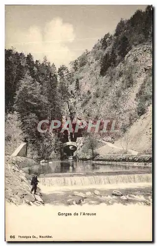 Cartes postales Gorges De l'Areuse