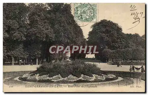 Ansichtskarte AK Saint Germain En laye Rond Point de l'esplanade