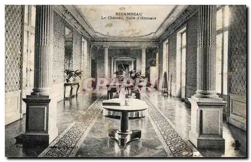 Cartes postales Mirambeau Le Chateau Salle d&#39Honneur