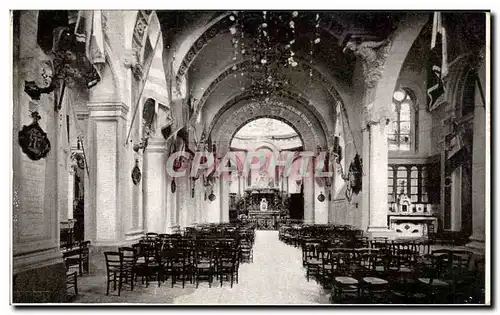 Ansichtskarte AK la Chapelle Des Carmeites De Lisieux paree pour les fetes du Triduum Mai 1925