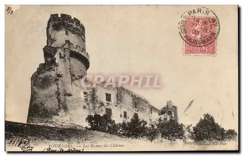 Cartes postales Tournoel Les Ruines du Chateau