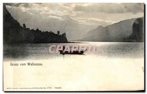 Cartes postales Gruss Vom Wallensee